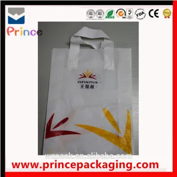 Eco-friendly bioderagdable disposable plastic T shirt shopping bag