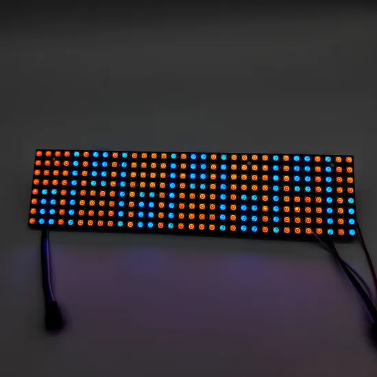 Customized Dimension Rigid Benable WS2812B/SK6812 LED Matrix Panel Kit