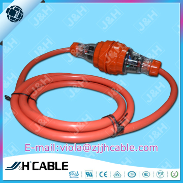 H05VV-F 56p310 3 flat pin electrical plugs saa ip66 250V industrial australia electrical plug waterproof