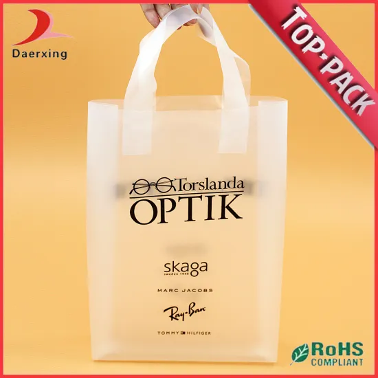 Professional Plastic Soft Loop Handle Bag