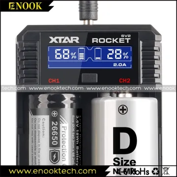 Xtar SV2 Charger with USB Charger