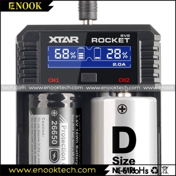 Xtar SV2 Charger with USB Charger