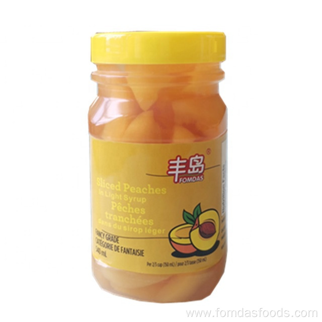 20oz Canned Yellow Peach in light syrup