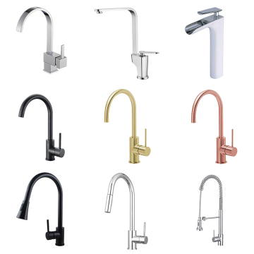 Edelstahl 304 Küchenspüle Wasserhahn: Mixer klopfen Chrom herausziehen Wasserhahn aus