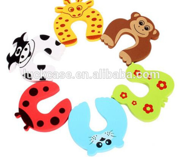 2016 Hot Selling Wholesale Practical Baby safety protection Cartoon Design Home Door Stops Stopper
