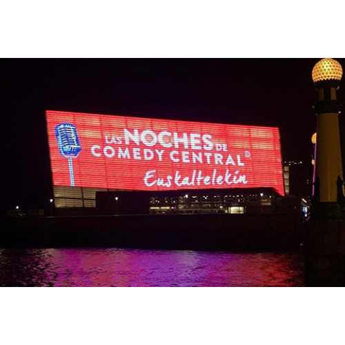 Açık Bina Reklam Perdesi Mesh LED Ekran