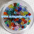 11/0 Größe Frosted Yiwu Glassamenperlen Tschechische Glasperlen Charms