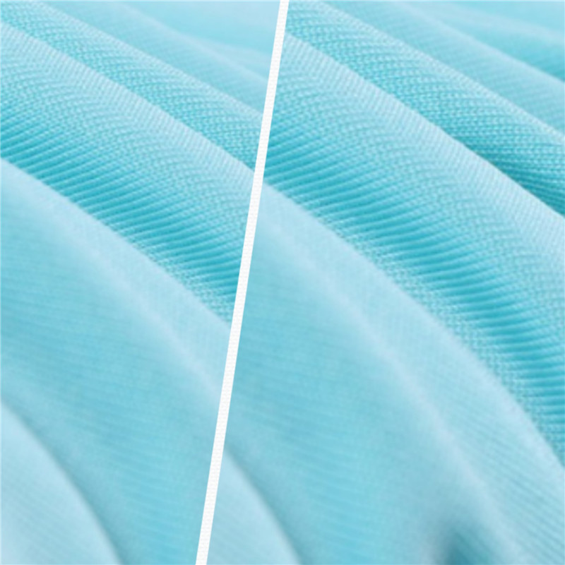 Smooth Polyester Spandex Four Side Stretch Knitted Fabric 2