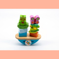 Conjuntos de cocina de juguetes de madera para niños, juguetes de walker de madera