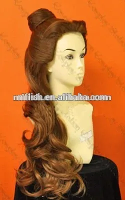 Beauty and the Beast Belle Custom Made Cosplay Wig MCW-0090