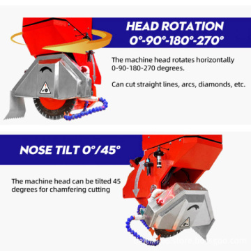 China Manufacturer 5 Axis CNC Automatic Stone Cutting Machine - 45 Degree Tile Cutting Machines Price