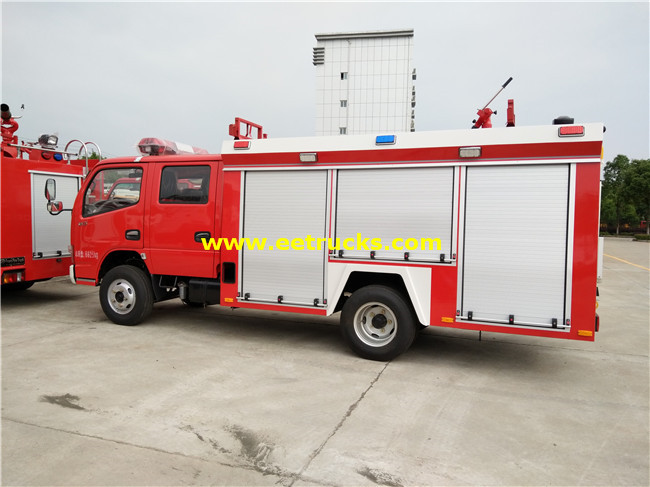 4m3 Used Fire Fighting Trucks