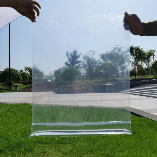 Large Transparent Waterproof LDPE Flat Poly Bags for Mattresses