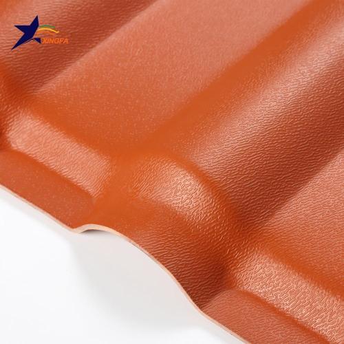 Synthetic Resin Roof Sheet Accessories Top Ridge Tile