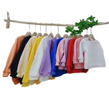 Children's High Quality Cotton Hooded Sweatshirt - MSK004 Size 90-160