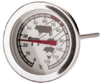 Meat roasting thermometer