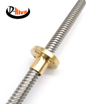 Standard ACME berkualiti tinggi 5/8 Panjang tangan kanan 30cm Linear T Lead Screw dan Acme Nut and Bolt: Penyelesaian Kejuruteraan Precision