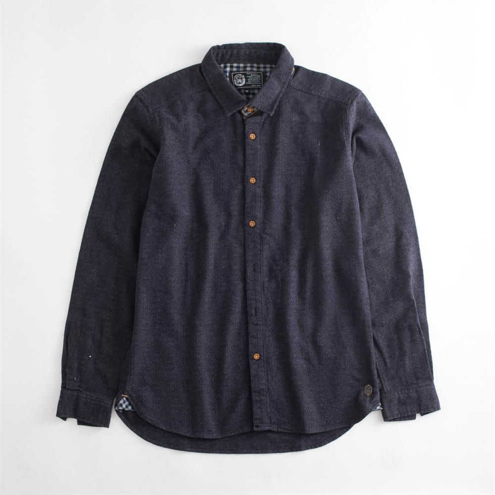 Men's Long Sleeve Thick Shirt