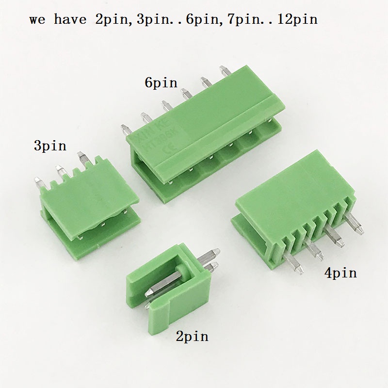 3.96mm pitch Plug-in PCB pin connector terminal