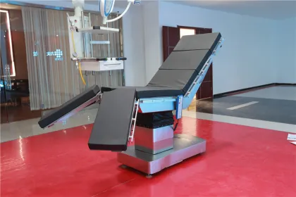 Electric hydraulic operating table optimum stability