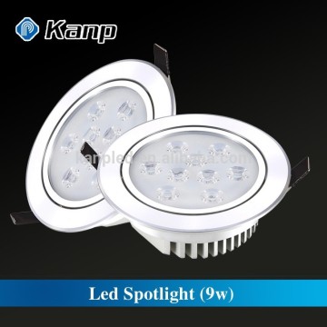 9W Adjustable Led Downlight Aluminum Housing