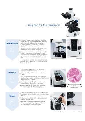 Olympus Biological Microscope CX23: Features and Specifications