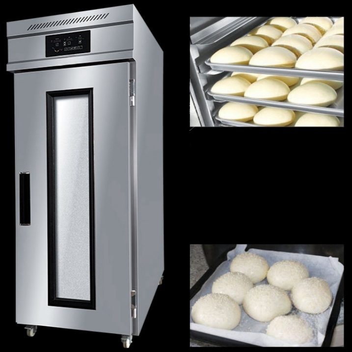 Commercial Bakery Equipment: Retarder Proofer with 36 Trays for Refrigerated Bread Proving