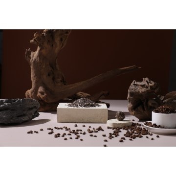 Arena para gatos con café, tofu y tapioca para el control de olores