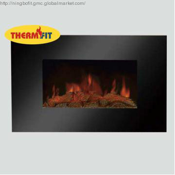 Wall Mounted Electrical Fireplace 1800W With CE/GS/Rohs Certificates