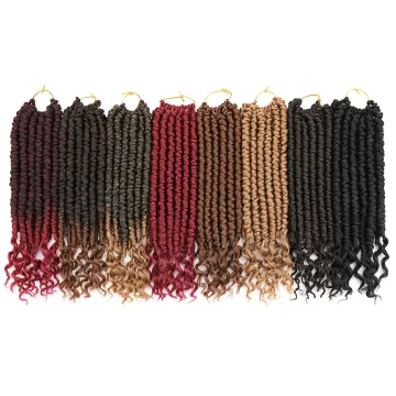 Wholesale Nubian 12 Inches 18 Inches Senegalese Jumbo Crochet Braid Kenya Best Braiding Extension Ombre Spring Twist Hair