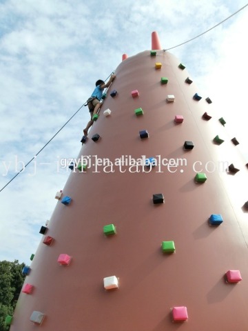 cheap price inflatable climber walls for sell/giant inflatable climber for amusement park