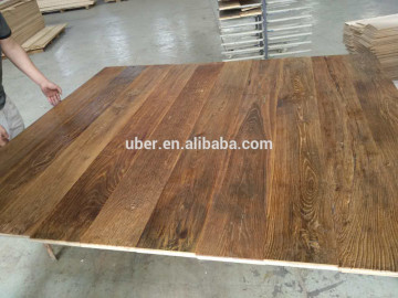 Antique old wood engineered flooring parquet with water resistent and heating system