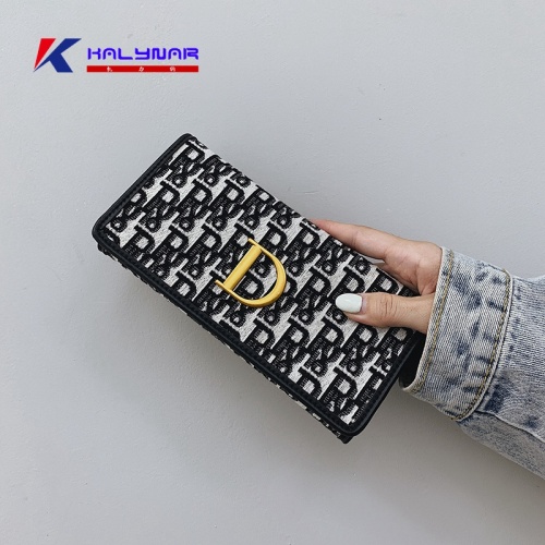 2023 Fashion Designer Canvas Wallet for Women