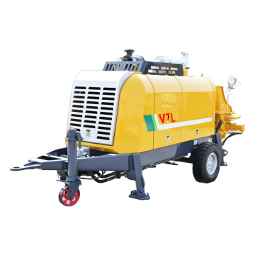 Best Selling 118kw 6.9 Ton Diesel Concrete Trailer Pump: Affordable and High-Quality Construction Equipment