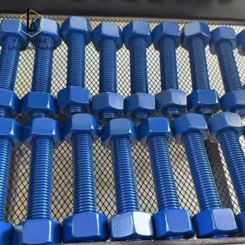 ASTM A193 GrB16 Рэзьбавы стрыжань з легаванай сталі для высокіх тэмператур