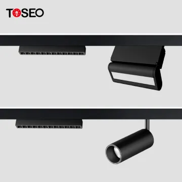 2-Wire Track Lighting: LED Magnetic Track Spotlights at 48V - Global Track Solutions