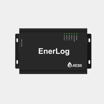 ATESS RS485 RS323 Data Logger for Hybrid Solar System Monitoring