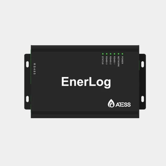ATESS RS485 RS323 Data Logger for Hybrid Solar System Monitoring