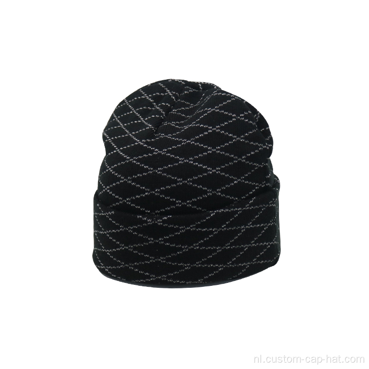 Aangepast logo unisex acryl beanies hoed