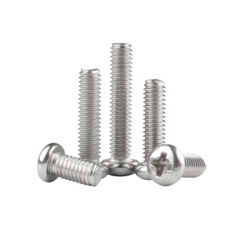 Direct Deal: DIN 7985 Stainless Steel M10 Round Head Machine Tooth Cross Screw for Electronics and Small Appliance Industry
