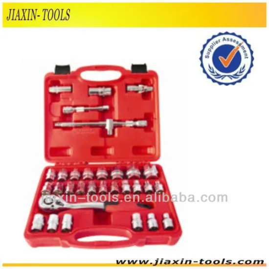 32 pcs Chrome Vanadium l type socket wrench sets