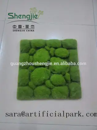 artificial moss ball , moss panel, moss mat for wall decoration