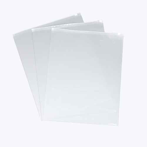 Frosted Plastic Zipper Storage Bag for Apparel Garment Packaging