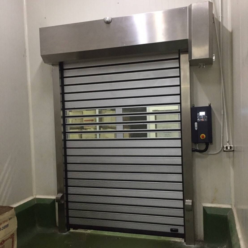 Fast Industrial Automatic High Speed hard spiral Door