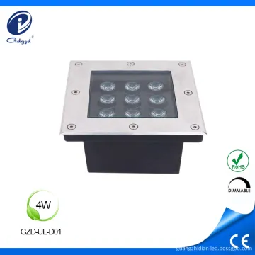 Park illumination square IP65 underground road light