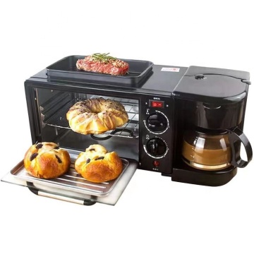 Compact Multi-Function Electric Egg Toaster Oven Cooker for Sandwiches and Breakfast