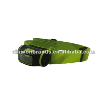 4 LEDs headlamp