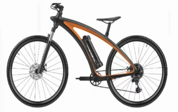 K1 – Bicicleta eléctrica de fibra de carbono, Shimano 11 velocidades, batería extraíble 36V/10Ah