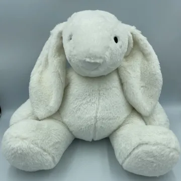 White Coral Velvet Rabbit Toys for Kids
