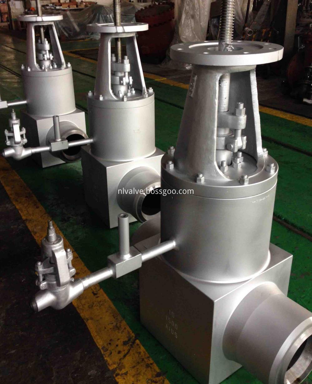 Class 1500 Forged Steel High Pressure Gate Valve With Bypass